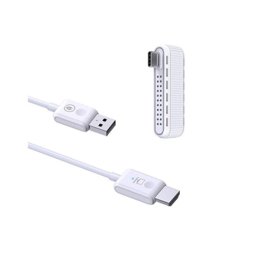Type-C Wireless Transmit Display Adapter USB-C to -Compatible Extender Cable for Phone Laptop PC to
