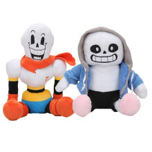 2 stuks 30 cm Undertale pluche speelgoed Sans Papyrus Asriel Toriel knuffelpop