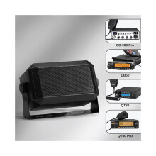 Externe luidspreker voor autoradio (CB-radio), 5W vermogen en 8Ω impedantie, draagbare luidspreker