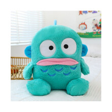 (30 cm) Hangyodon pluche knuffelkussen met cartoonprint