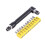 Hex Socket Wrench 1/4Inch L Shaped Socket Wrench Set with 10Pcs Various Angled Screwdriver Bits Hand 1