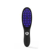 Hoofdmassageapparaat voor haargroei, vibratiemassageborstel voor het haar, roodlichttherapie, tegen