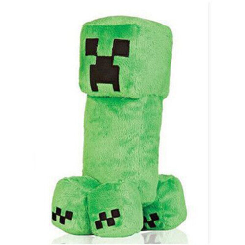 (30 cm Creeper) Minecraft pluche speelgoed pixelpop kinderpop cadeau voor kinderen