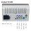7" 2Din Bluetooth autoradio met MP5-speler, touchscreen en MirrorLink 3