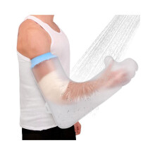 Waterproof Cast Covers for Shower Arm Cast Protector for Adult Water Proof Reusable Sleeve Dry Bag Wound