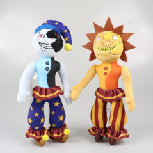 (2 stuks) FNAF Sundrop Moondrop Kinderdagverblijf Medewerker Pluche Knuffel | Five Nights At Freddy's