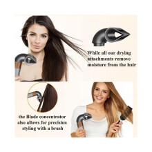 Voor Airwrap HS01/HS05/HS08 HD-serie haardrogers, precisie stylingmondstukken en krultangen.
