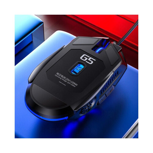 6D Rgb Led Gaming Mouse - Usb Wired Programmable 4 Speed Dpi Gaming Mouse For Pc Computer Laptop 1