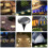 8pcs Solar Powered LED Garden Fence Lights 2