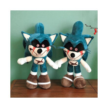 40 cm Sonic pluche speelgoed - Sonic EXE: The Spirits Of Hell - Zachte egel pluche pop, leuk cadeau