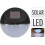 8x Ηλιακό Φωτιστικό Τοίχου 2 LED με 2 Ηλιακά Τροφοδοτούμεν 2