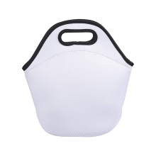 Sublimatie blanco lunchtas, herbruikbaar, geïsoleerd en thermisch, met ritssluiting