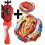 B-129 Cho Z Achilles Burst ΣΕΤ με περιστρεφόμενο εκτοξευτή Beyblade γι 3