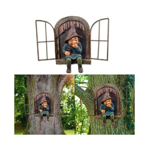 Άγαλμα Ξωτικού Έξω από την Πόρτα Gnome Garden Εξωτερική Διακ 2