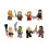 8 st Sagan om ringen minifigurer leksaker passar Lego 1