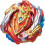 B-129 Cho Z Achilles Burst ΣΕΤ με περιστρεφόμενο εκτοξευτή Beyblade γι 4