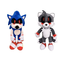 (2 stuks) 30 cm Sonic EXE The Spirits Of Hell pluche speelgoed Evil Blood knuffelpop
