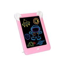() 3D Magic Drawing Board Pad LED Writing Tablet Led Kids Adult Display Panel Luminous Tablet Pad Drawing