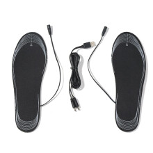 USB Heated Shoe Insoles Electric Foot Warming Pad Feet Warmer Sock Pad Mat Winter Outdoor Sports Heating