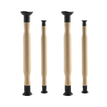 Handmatig slijpen van kleppen, 4-delige set - Dubbelzijdige slijpstaaf met zuignap, 1-1/8 inch, 1-3/8