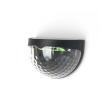 2pcs Solar Powered LED Outdoor Garden Fence Lights