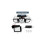 FLOWood 70 LED Solar Lights with Motion Sensor, IP65 Waterproof, 360 Adjustable Solar Spotlight for 4