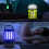 Electric Mosquito Killer Camping Lights Rechargeable Fly Bug Zapper 2