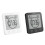(Black) Bathroom Waterproof Digital Clock Timer Alarm 3