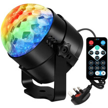 (1 pack) Disco Light, Disco Ball for Kids Rotating for birthday Party Pub Disco Home Outdoor by AOMEES