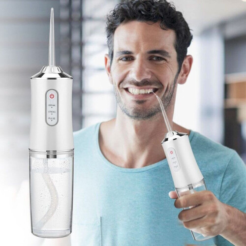 Cordless Water Flosser Teeth Cleaner Oral Irrigator USB Rechargeable 2