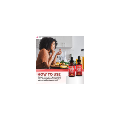 Cayenne Pepper Supplement Liquid Drops + Hawthorn Berry 2