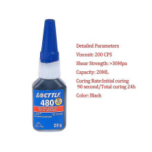 480 Tire Repair Glue - Car Rubber Sealant, Waterproof & High-Temp, Non-Toxic DIY Patch for Tubes & Tubeless