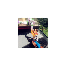 (35 cm Woody Buzz) Toy Story Hot Sherif Woody Buzz Lightyear Auto Poppen Buiten Hangende Pluche