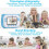 (Blue Camera ) Children Mini Camera Instant Print Selfie Camera 2