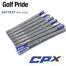 5 unidades de empuñaduras de golf Golf Pride CPx - Azul/Gris, tamaño mediano