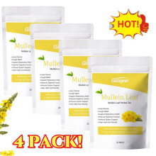 4X Mullein Leaf Tea Bags Herbal Lung Cleansing Breathing Cough Relieve Tea