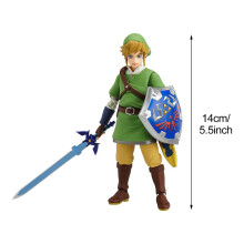 (A) Reducerad! The Legend of Zelda Twilight Princess Link Figma Actionfigur