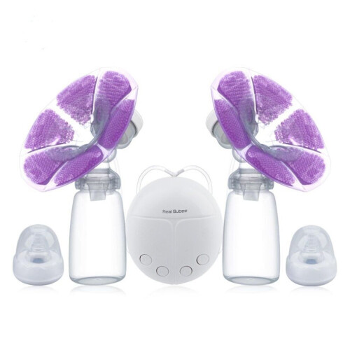 2 Powerful Double Intelligent Microcomputer USB Electric Breast Pump with Milk B