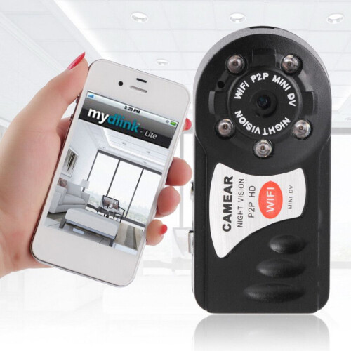 P2P HD Mini Wifi DVR IP Camera Camcorder Video Recorder Night Vision DV 2