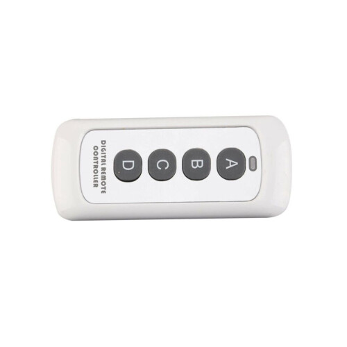 Home Digital Touch Light Switch with LED Backlight - Glass Panel, 110-240V, 3-300W, Remote/Wall Replacement, 1