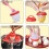 7PCS Egg Boiler Hard Boiled Eggs Without The Shell Silicone Egg Cooker,Egg Poacher Non Stick Egg Maker 1
