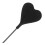 DARKNESS FEATHER CROP. ZWART 50CM 2