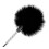 DARKNESS FEATHER CROP. ZWART 50CM 3