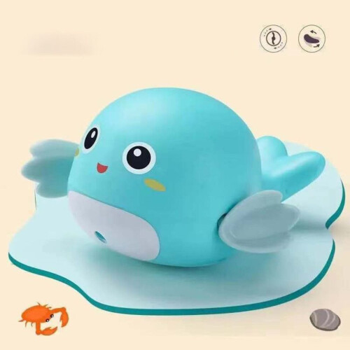 Αστεία παιχνίδια μπάνιου Wind Up Whale Πλωτά παιχνίδια πισί 2