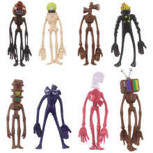 8-delige set Siren Head actiefiguren speelgoed, kindercadeau, Urban Legend Foundation SCP speelgoed
