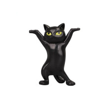 (Black) Dance Cat Action Figures