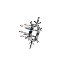 Anale/vaginale dilatator Extreme Anale & Vaginale Spreider, Zilver