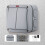 2-Way Outdoor IP66 Weatherproof Double Light Switch - Wall Mounted, 20A, Large Button, Robust & Easy 1