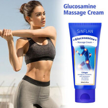 3X Glukosamin Massagekräm, Glukosamin Kondroitin Massage Ledvärkslindrande Kräm Kropp Led Arthroheal