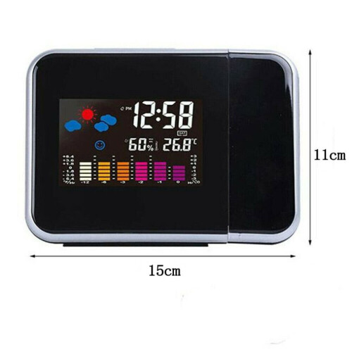 Digital LED Smart Alarm Clock, Desktop Clock Projection Time Clock 2